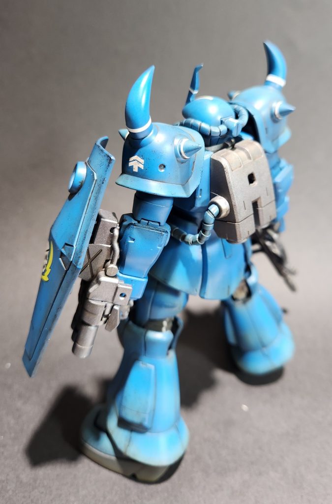 ガトリングの仕上げは銃火器っぽさを意識しました。