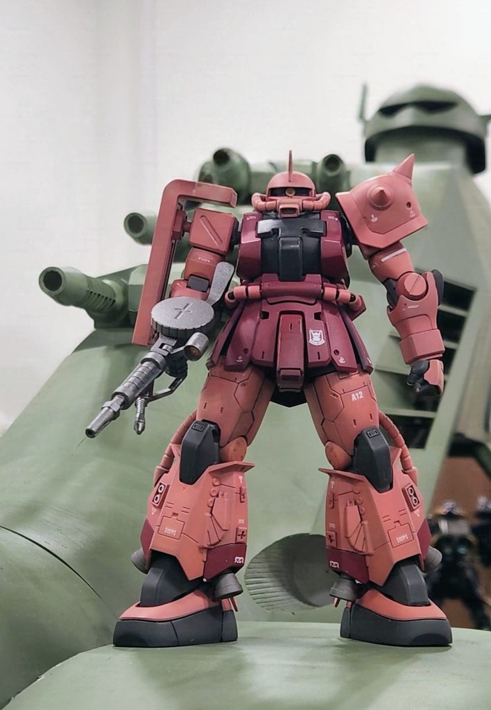 作品名：フルスクラッチ1/144ファルメルとコラボ<p>昨日は無所属趣味人会と言う展示会へ行ってきました。1/144スケールのファルメル(シャア専用ムサイ艦)とコラボ撮影させていただく為に、ワクワクしながら参加させていただきました。凄まじい存在感で大迫力でした。テンション上が [&hellip;]</p>
