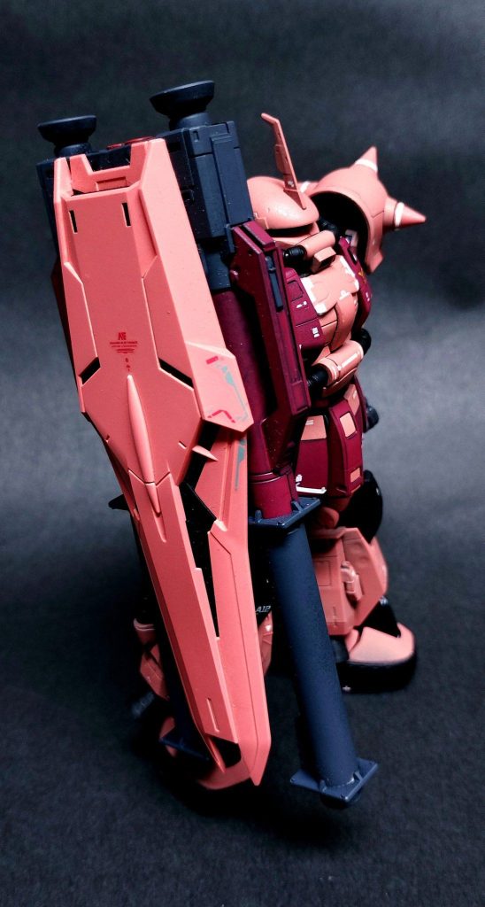 1/144 RG 高機動型ザクⅡ(チームモンストル)ダブルバズーカ装備　–2枚目/制作者：だんくら工房・mk戦車