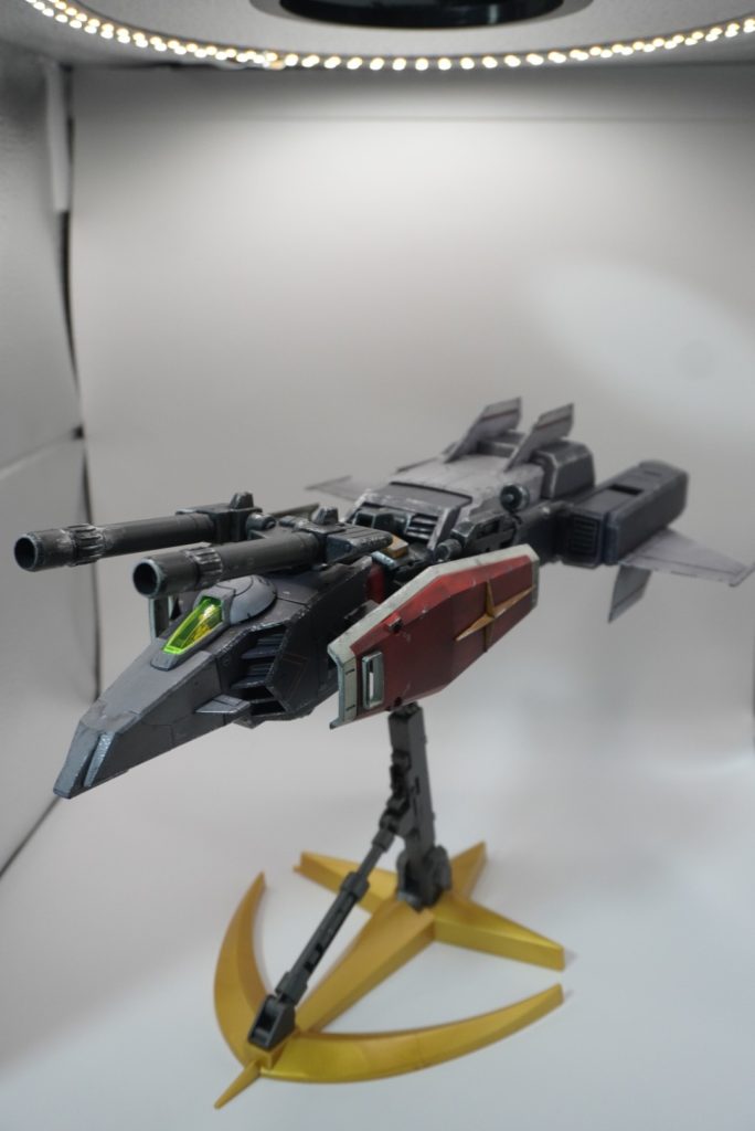 Gアーマー好きなので念願が叶いました😊今回は今までやったことのなかった事にも挑戦してみて良い経験になりました。来週は北海道最大？の模型展示会があるので友人のパンダマン2号が行けたら一緒に行ってくる予定です。自分の作ったやつが写真よりも実物の方が良いなぁって思っていて自分よりも凄い皆さんの作品も生でみたらヤバいんだろうなぁと常々思っていたので、生の作品をみて勉強してこれたらなと思っています！！&nbsp;それでは、また🫡