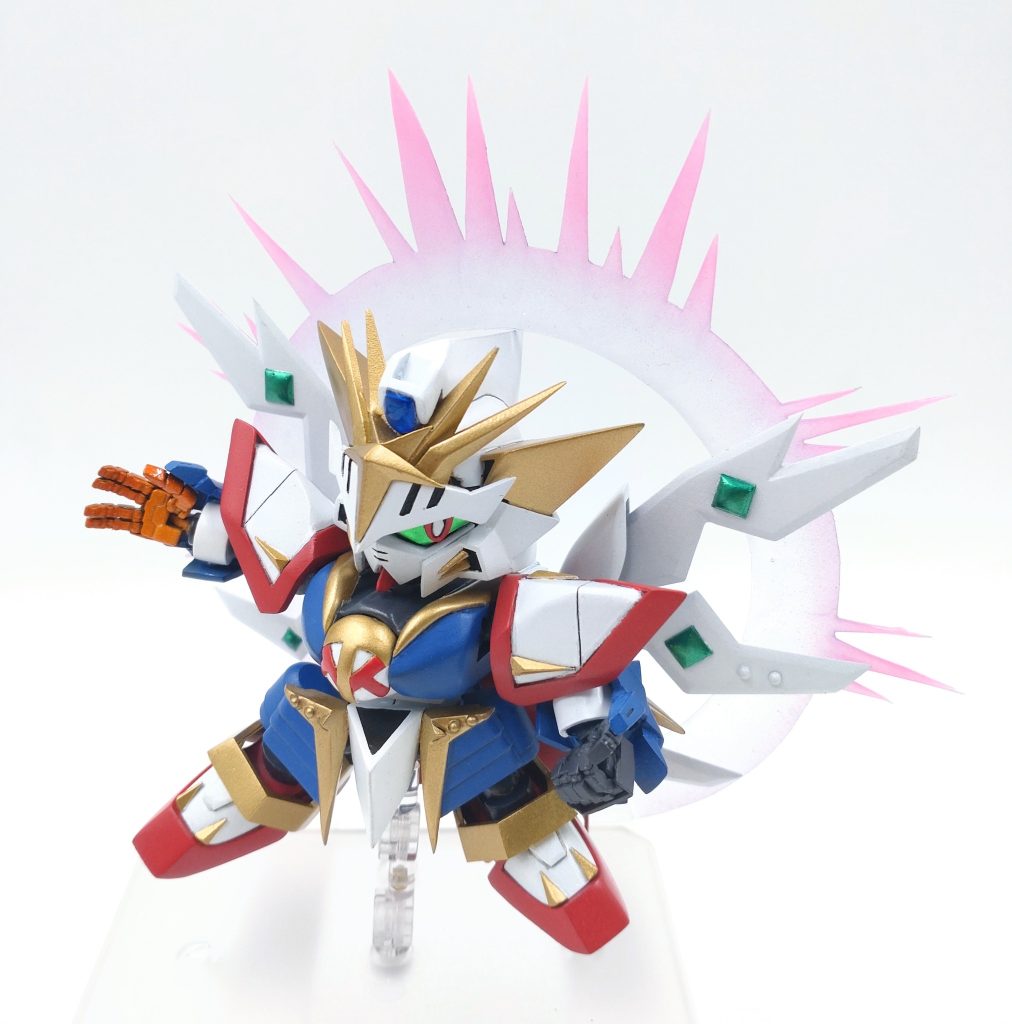 SDガンダム　太陽騎士ゴッドガンダム–3枚目/制作者：どむ