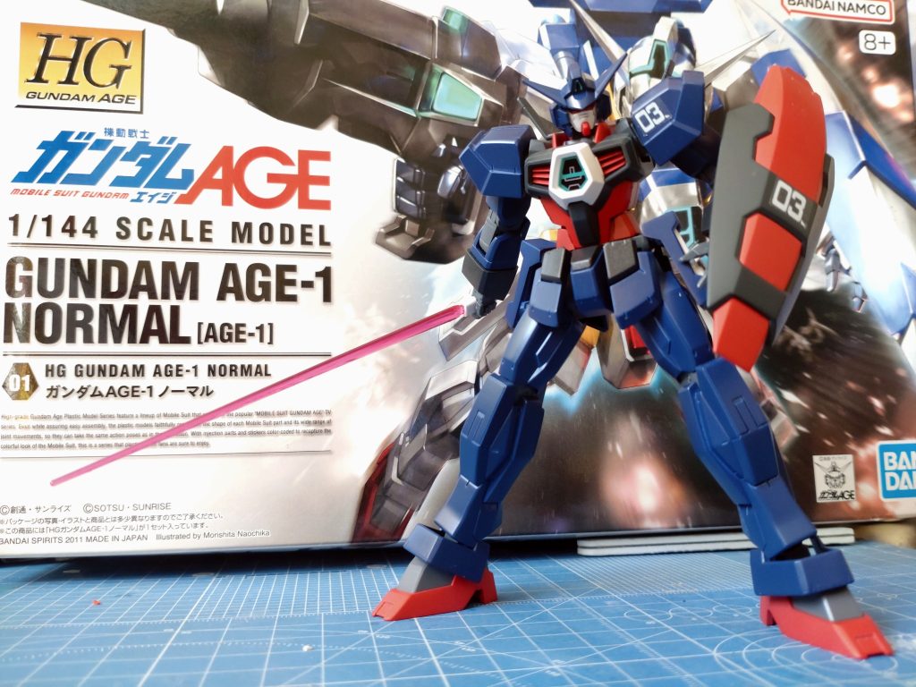 この色になるとNo.3にしたくなるのは何故なのかしらこのガンダムのラストが頭に浮かばないのですがスラッとした組みやすいキットでした〜
