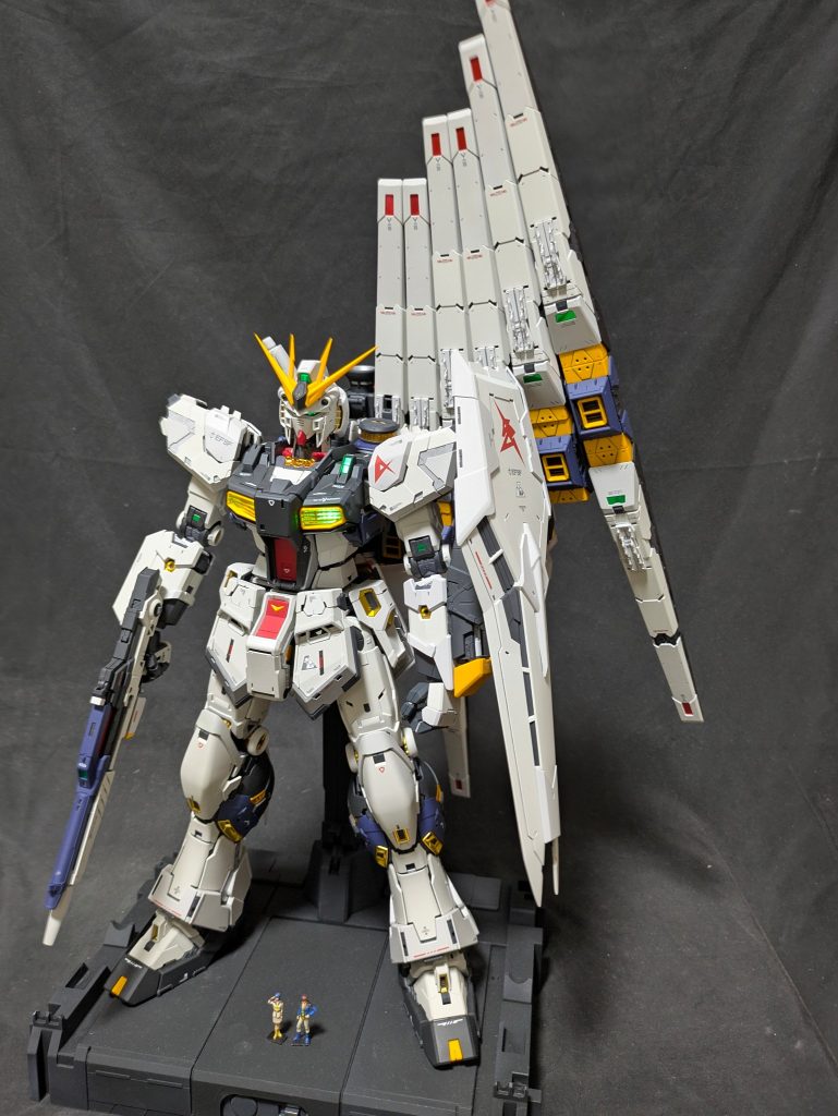 PGuニューガンダムフィンファンネル装備