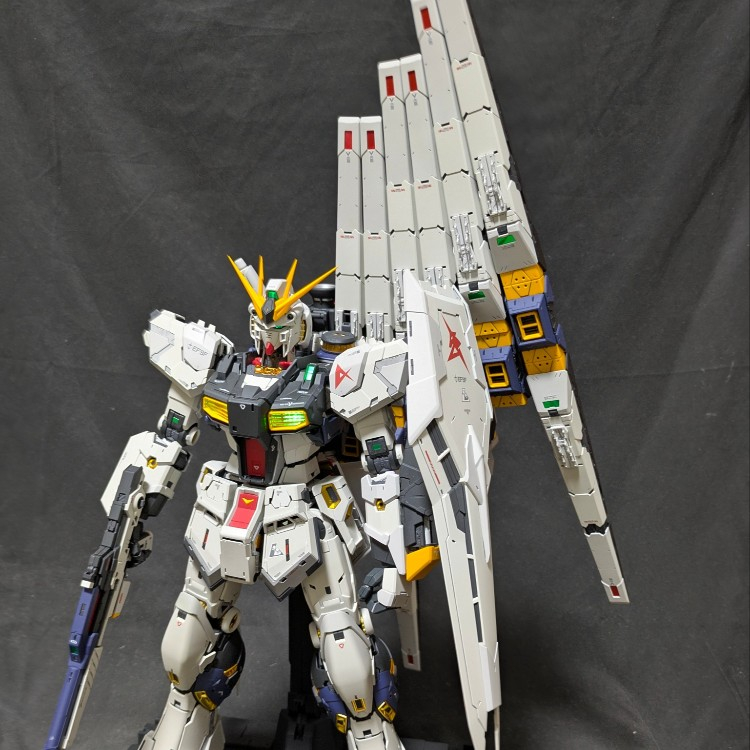 PGuニューガンダムフィンファンネル装備｜G.ボーイさんのガンプラ作品
