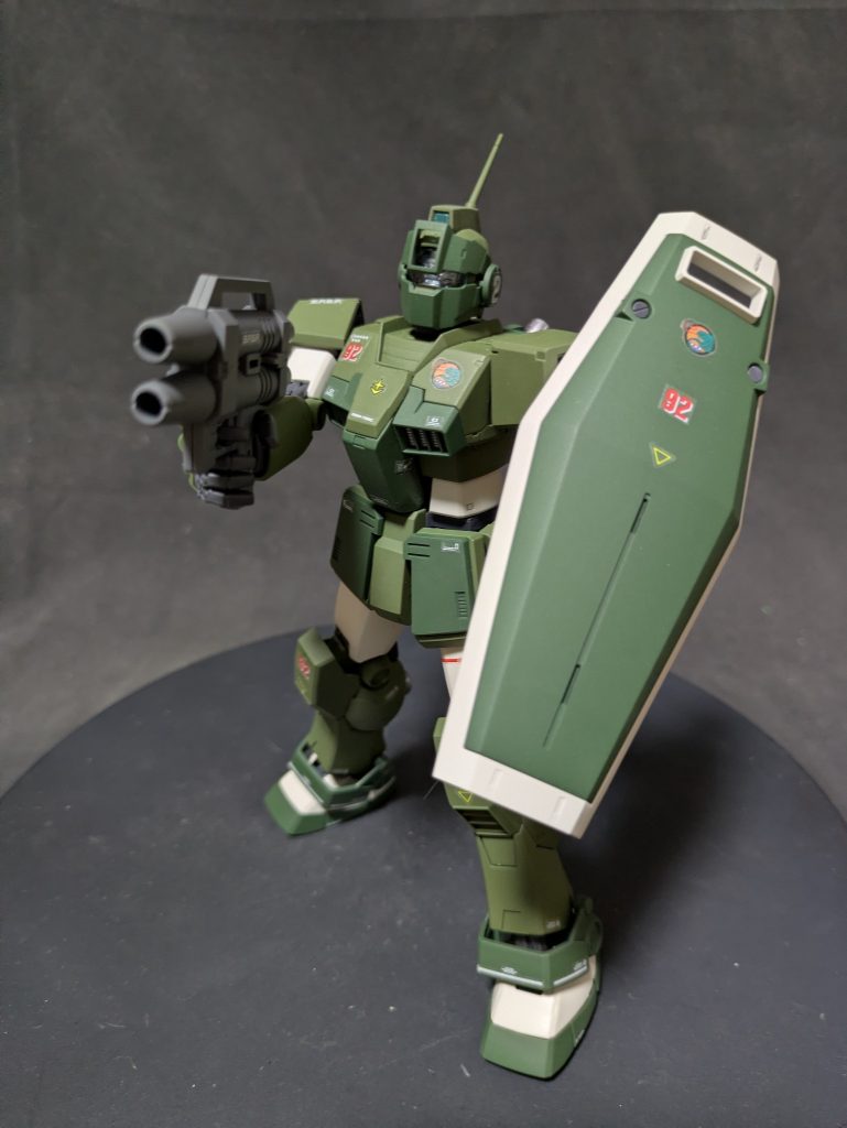 ガンダムベース限定MGジムスナイパーカスタム–2枚目/制作者：G.ボーイ