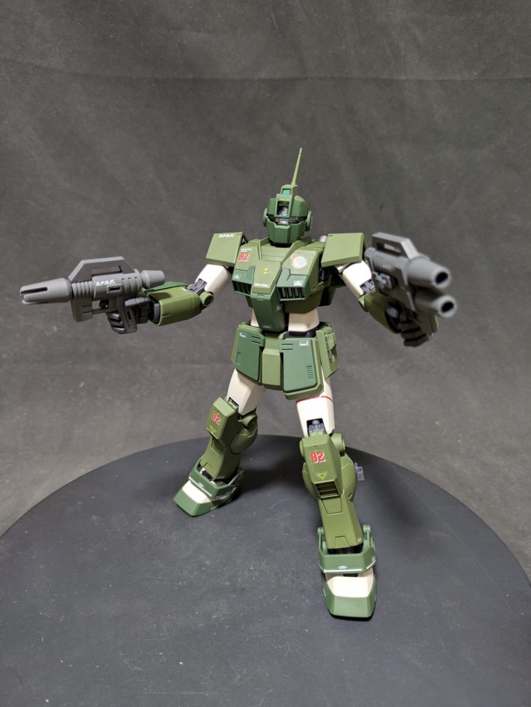 ガンダムベース限定MGジムスナイパーカスタム–3枚目/制作者：G.ボーイ