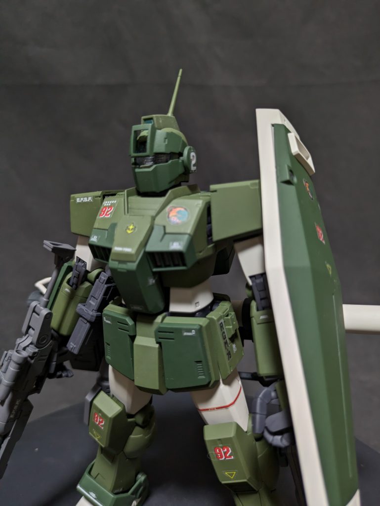 ガンダムベース限定MGジムスナイパーカスタム–3枚目/制作者：G.ボーイ