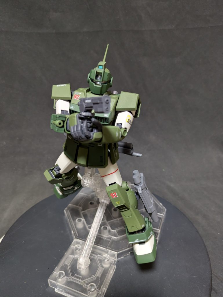 ガンダムベース限定MGジムスナイパーカスタム–9枚目/制作者：G.ボーイ