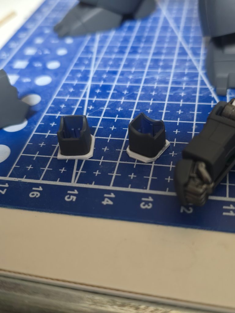 腕を２ミリ延長