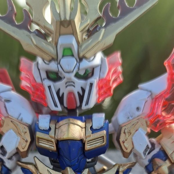 三人衆揃い踏み　張飛ゴッドガンダム