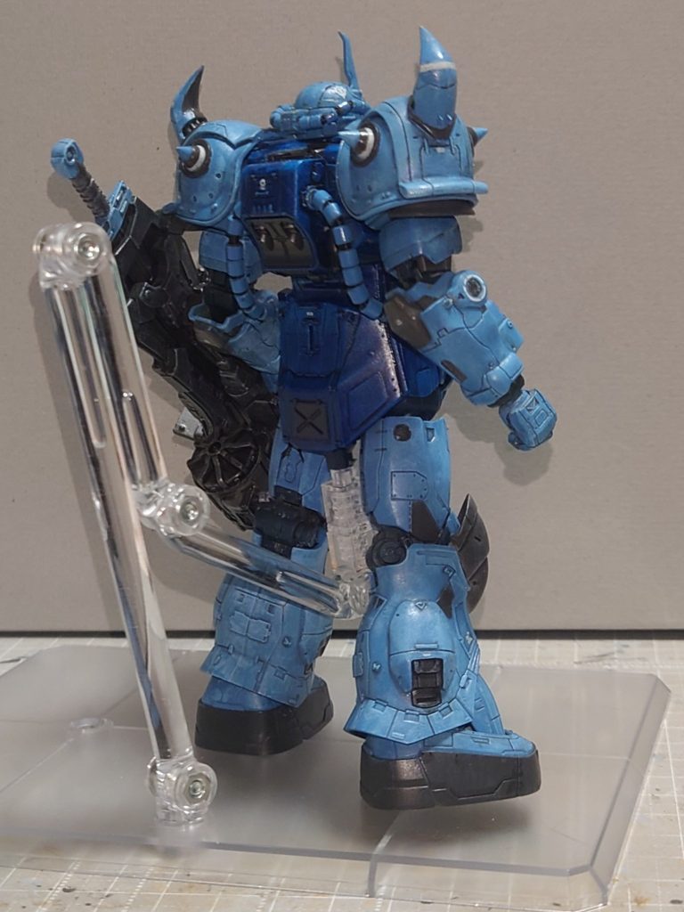 神奈川某所の模型店、夏のコンテストに参加しようと思ってまして、ベースはPGUνガンダム用で買っておいたヤツ引っ張り出して試しにセットしてます（笑）