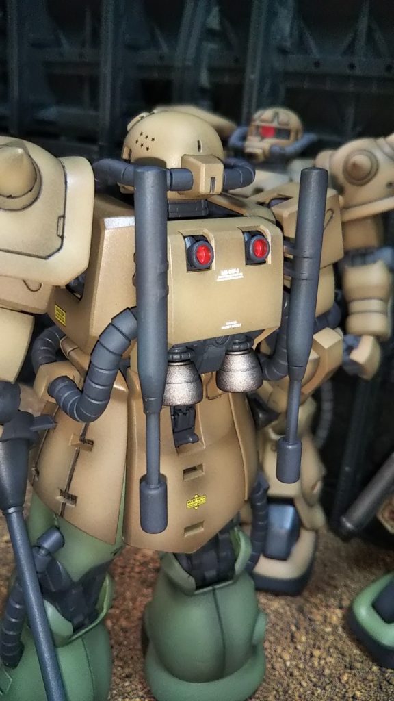 ランドセルに追加ロケット装備（アルビオンに迫る奴）