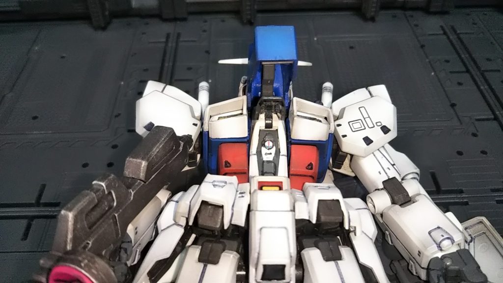 このキットにはパイロット（コウ・ウラキ少尉）がついています💦