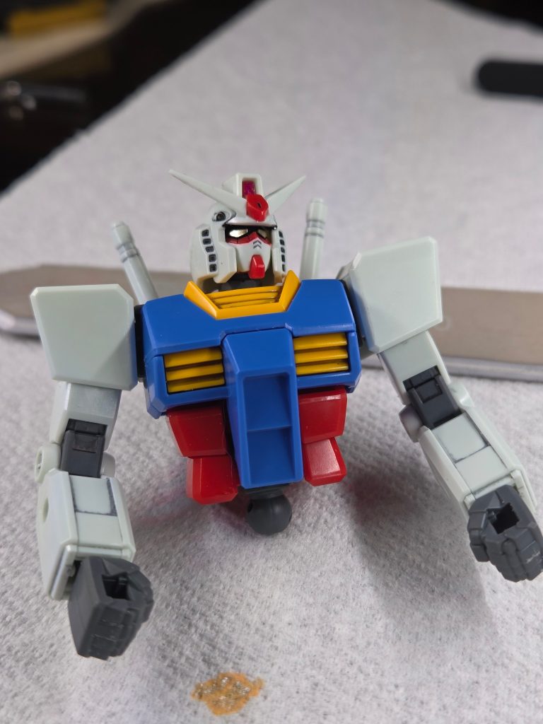 Upper body completed