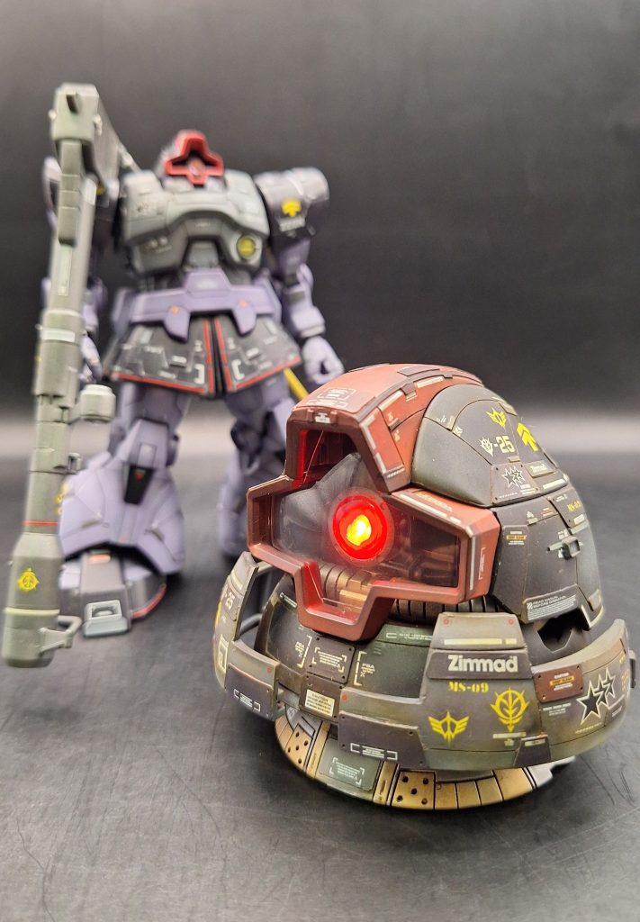 なんちゃってRG     “ドム”ヘッド