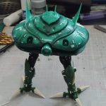 ディティールアップは大体完了で良いかと思い足の爪の角度を修正しました。その後スミ[…]