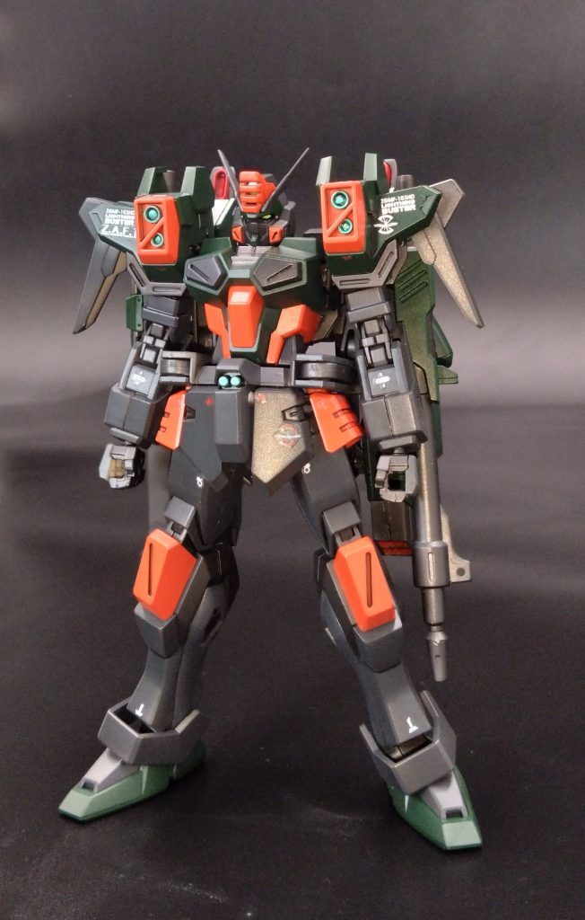 ZGMF-103HDS2ライトニングバスター　SPEC2武装350ｍｍガンランチャー改・94ｍｍ高エネルギー収束火線ライフルAGM138　ファイヤービー誘導ミサイル×２&nbsp;&nbsp;