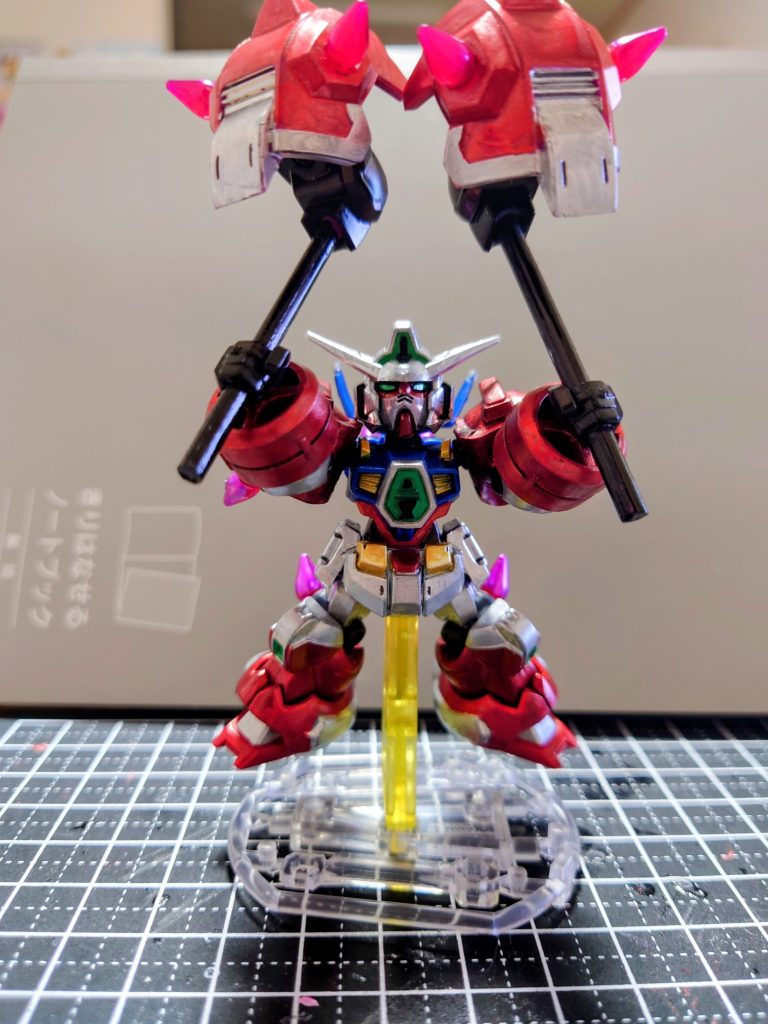 ディランザの肩とシールドでオーガハンマーです(⁠&nbsp;⁠╹⁠▽⁠╹⁠&nbsp;⁠)