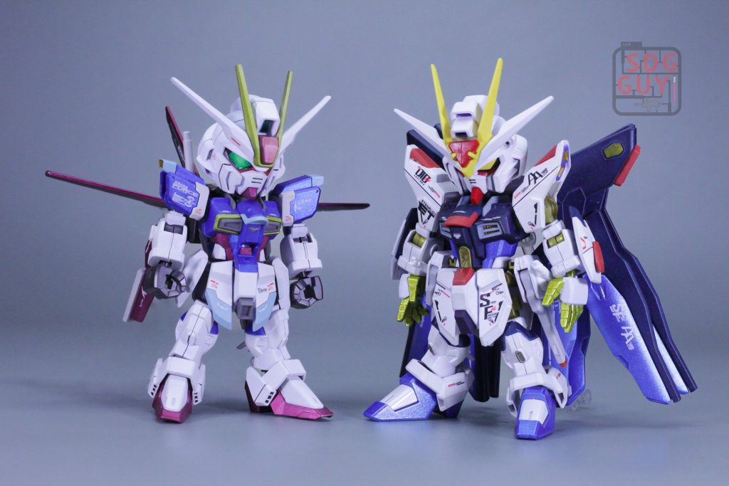 Size comparison with other SDHG seed series