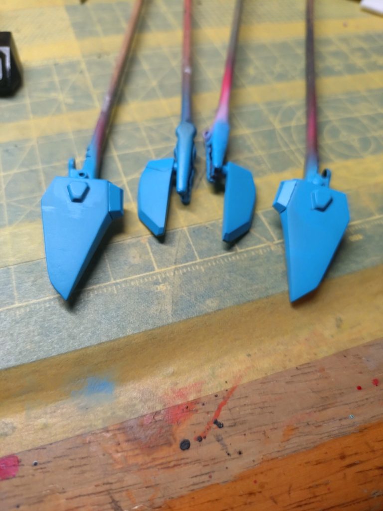 下地処理後　毎度根気のいる作業。
