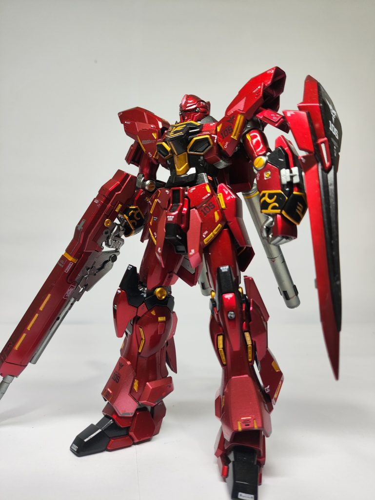 HG シナンジュ・スタイン（ナラティブVer.） シナンジュカラー仕様–2枚目/制作者：自由のフレーム