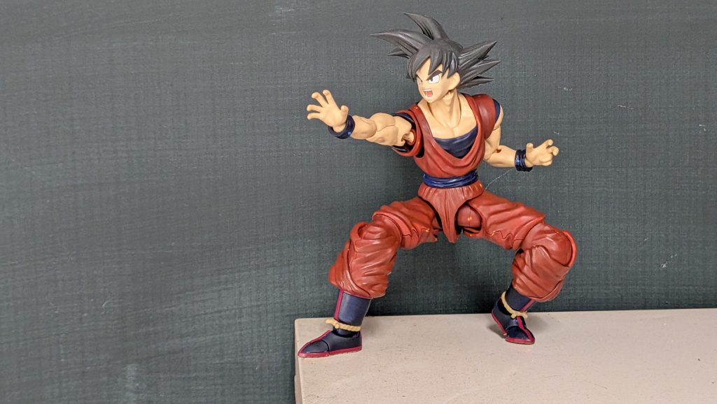 バンダイさんドラゴンボールもけっこうラインナップあるんですね！悟空作りました🙋🏻（1枚目）
