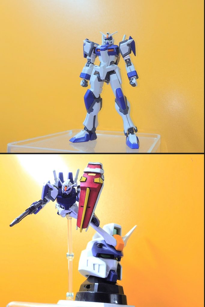 HGCE•デュエルガンダム(ストライクガンダム銃盾版)–9枚目/制作者：risuisei