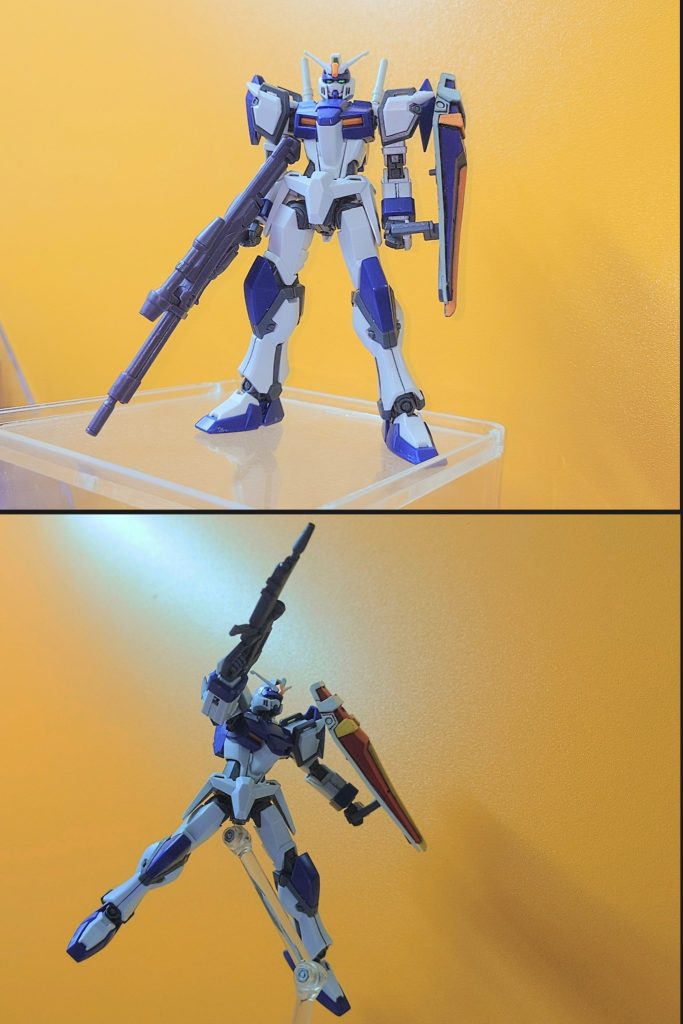 HGCE•デュエルガンダム(ストライクガンダム銃盾版)–6枚目/制作者：risuisei