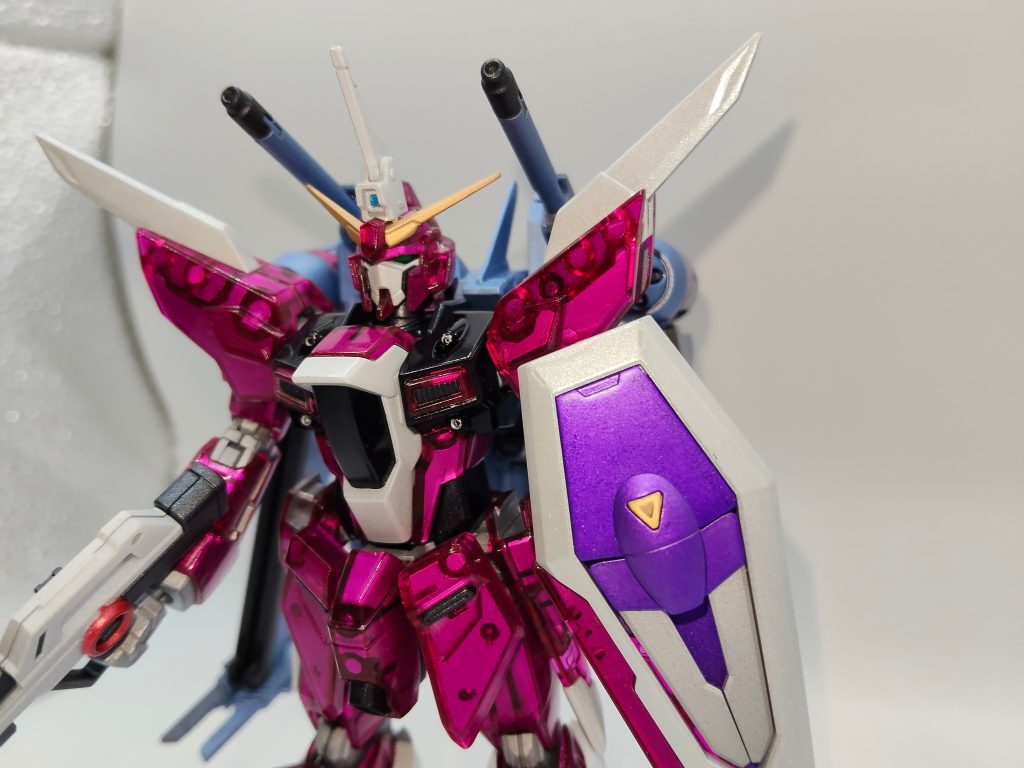 HGインフィニットジャスティス弐式クリアカラー