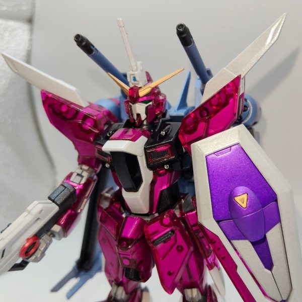 HGインフィニットジャスティス弐式クリアカラー