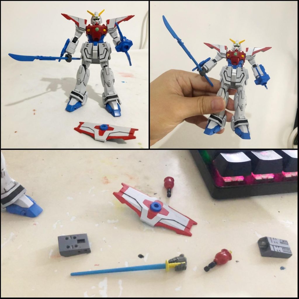 FC•1/144•ライジングガンダム–5枚目/制作者：risuisei