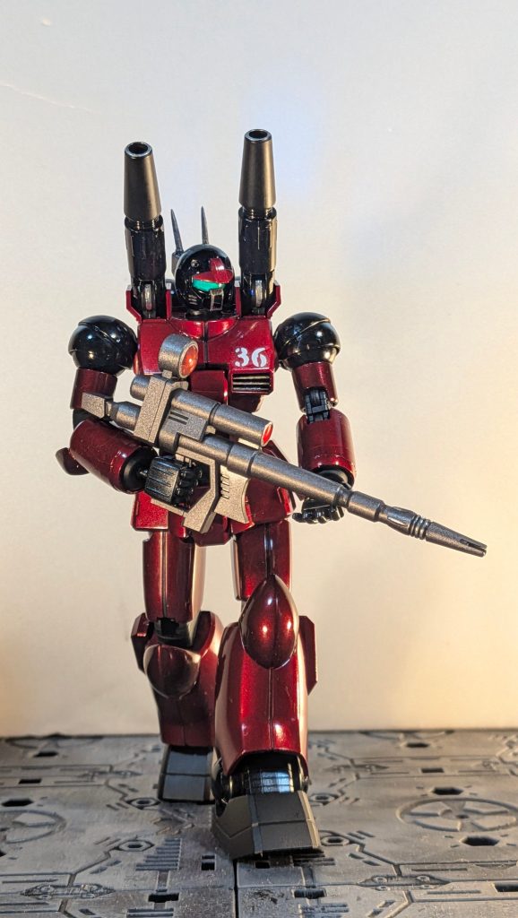 下地はライトガンメタル。