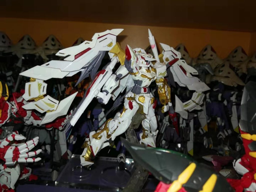 RG•ガンダムアストレイゴールドフレーム天花(アマツハナ)–6枚目/制作者：risuisei