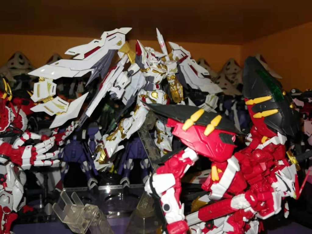 RG•ガンダムアストレイゴールドフレーム天花(アマツハナ)–5枚目/制作者：risuisei
