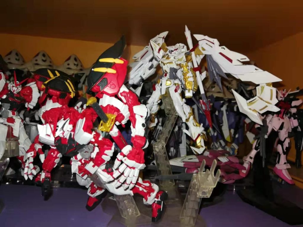 RG•ガンダムアストレイゴールドフレーム天花(アマツハナ)–4枚目/制作者：risuisei