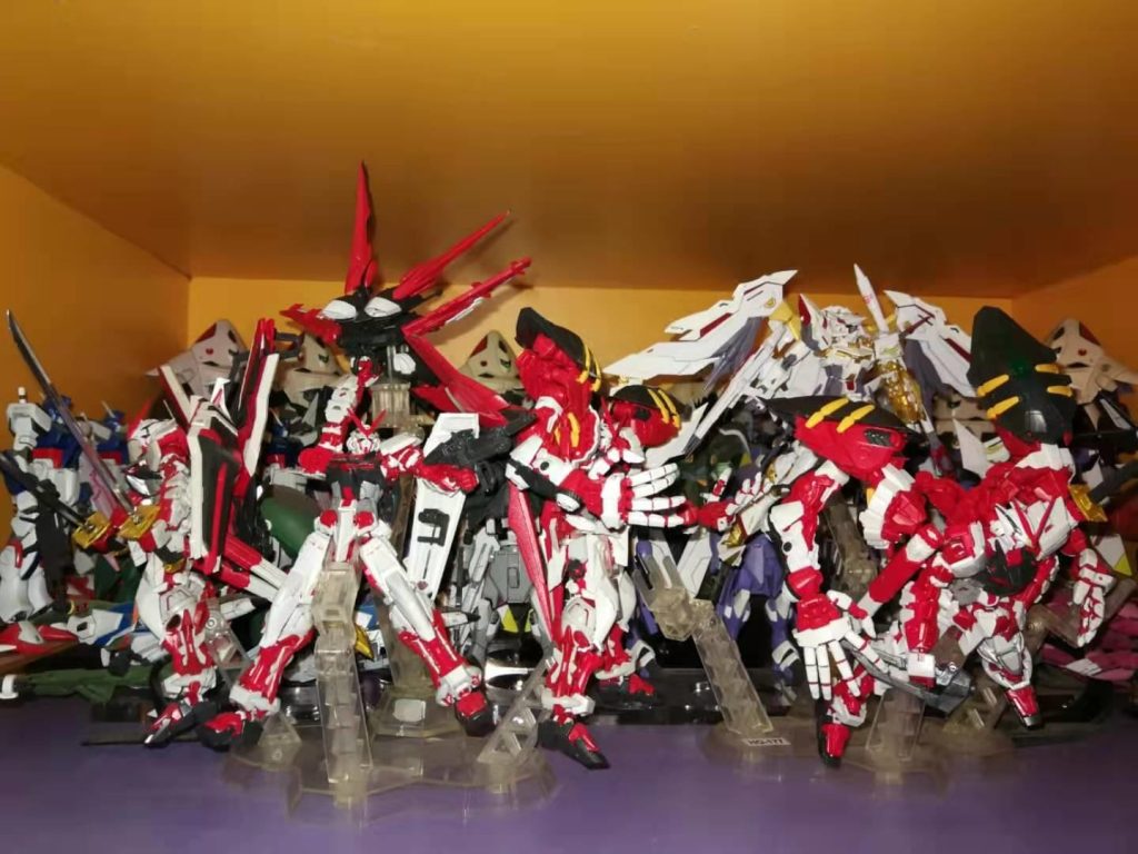 RG•ガンダムアストレイゴールドフレーム天花(アマツハナ)–3枚目/制作者：risuisei
