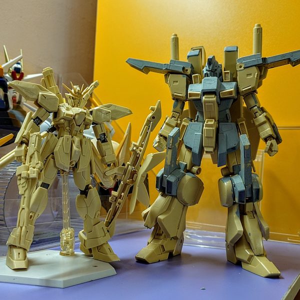 GK•1/72•ZZガンダム 仮組 &nbsp;（6枚目）