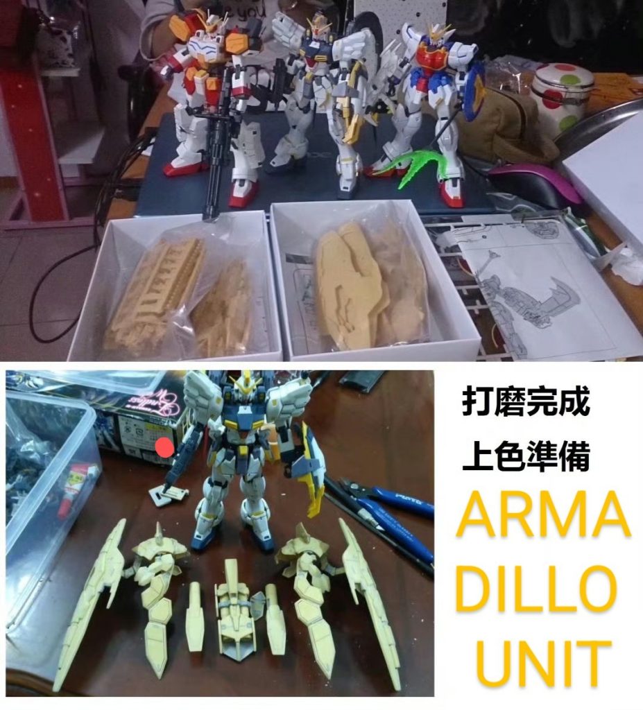 MG•ガンダムサンドロック•EW•アーマディロ装備–8枚目/制作者：risuisei