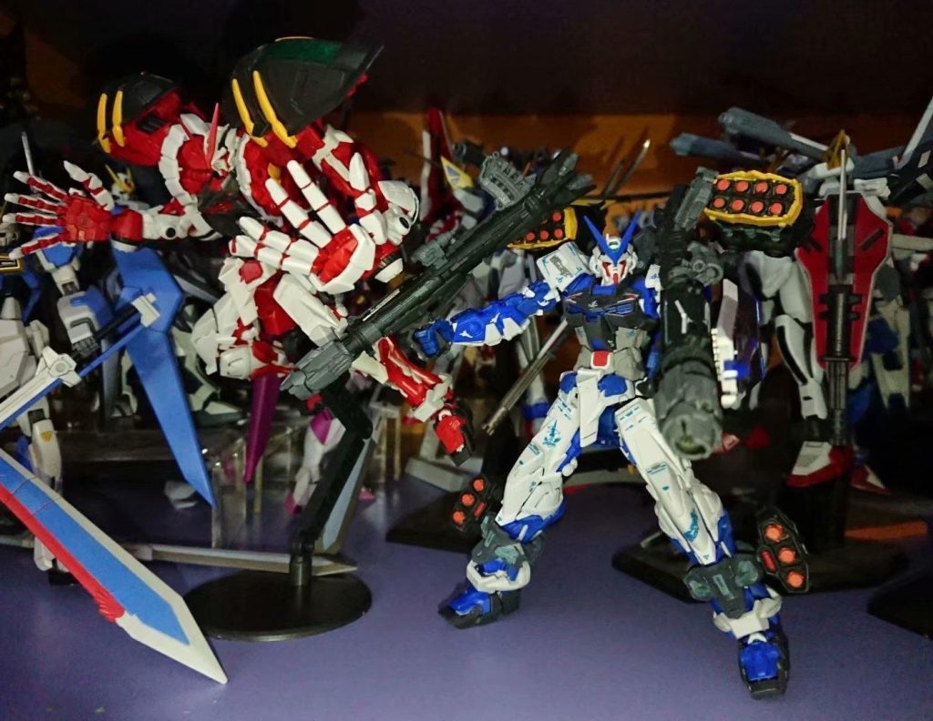 RG•ガンダムアストレイブルーフレーム(フルウェポン仕様)–7枚目/制作者：risuisei