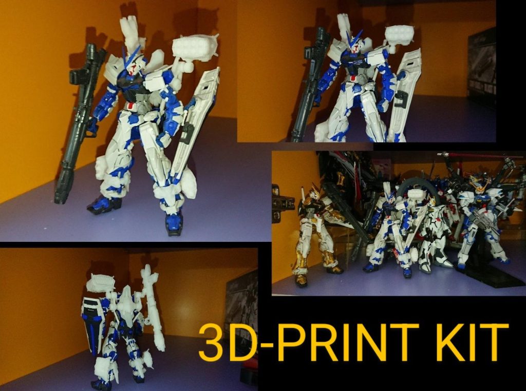 RG•ガンダムアストレイブルーフレーム(フルウェポン仕様)–8枚目/制作者：risuisei