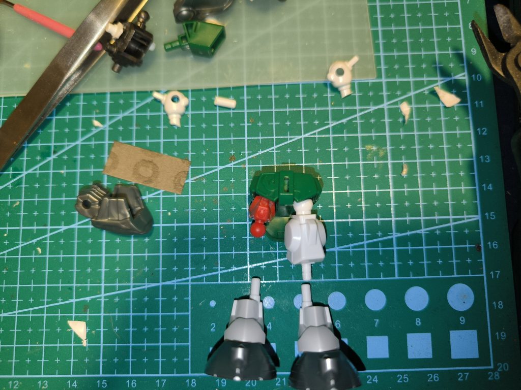 作品名：やらずに後悔するよりやって後悔した方がいい…！？<p>どうしよ…どっちの太もも採用しよ…マジで悩む…脚長すぎても変やしなぁ改造したら後戻り出来んからなぁ🤔</p>
