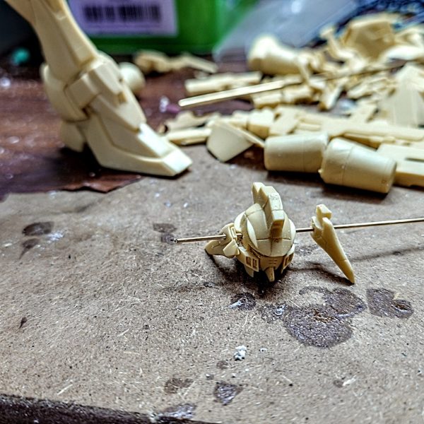 GK•1/100•ウイングガンダム•アーリーモデルMAX FACTORY JAF-CON 仮組&nbsp;WING GUNDAM EW EARLY MODE&nbsp;EARLY TYPE（5枚目）