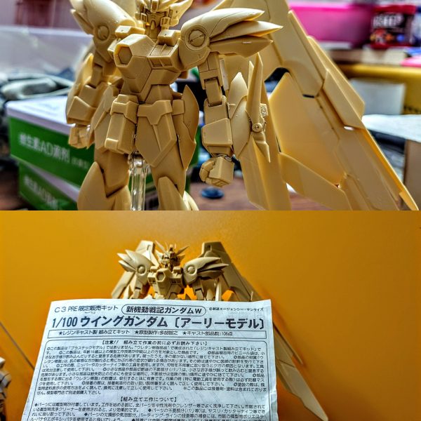 GK•1/100•ウイングガンダム•アーリーモデルMAX FACTORY JAF-CON 仮組&nbsp;WING GUNDAM EW EARLY MODE&nbsp;EARLY TYPE（3枚目）