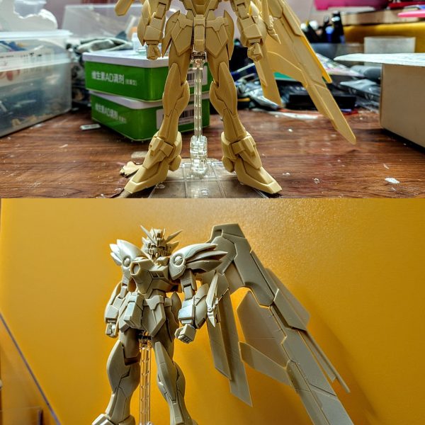 GK•1/100•ウイングガンダム•アーリーモデルMAX FACTORY JAF-CON 仮組&nbsp;WING GUNDAM EW EARLY MODE&nbsp;EARLY TYPE（2枚目）