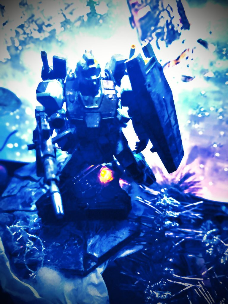 RGM-79ジム重装甲連邦軍の主役はジム何だよっ！！でも、ホントはガンダムヘッドに乗りたい