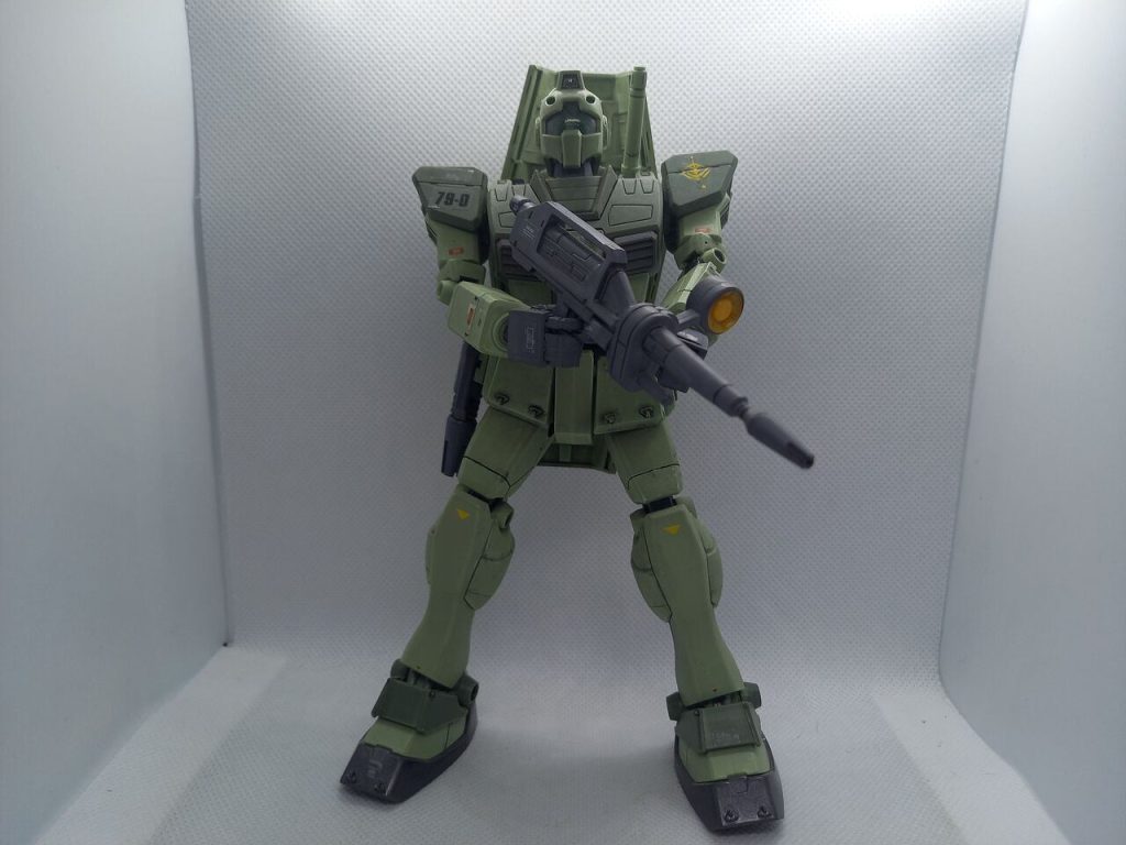 MG【ジム(鹵獲仕様)】–2枚目/制作者：TAKES I H彡