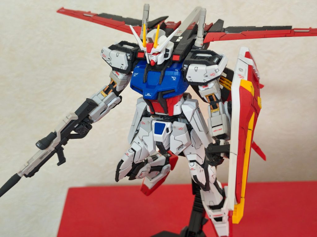 57mm高エネルギービームライフルの手持ち部分が折れる。