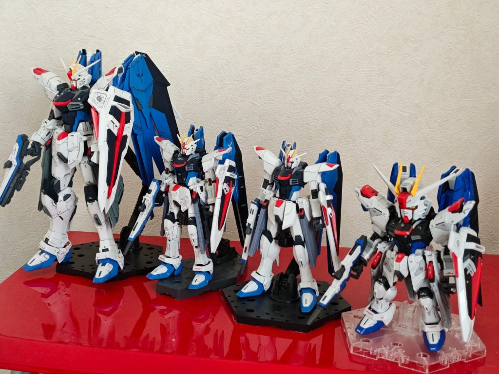 フリーダムガンダム4種