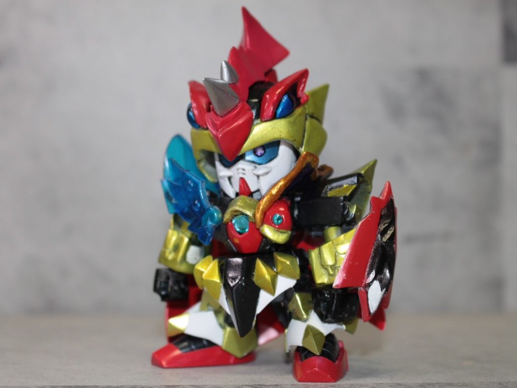 聖龍騎士ファルコガンダム(改修)–3枚目/制作者：HIRO0777