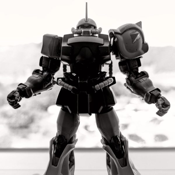 HGグフカスタム　ノンターボジジイCUSTOM進捗